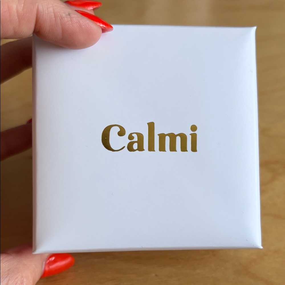 Calmi 2 pack rings - silver/chrome 
One ring has been worn, one NEW, in OG box - Picture 2 of 2